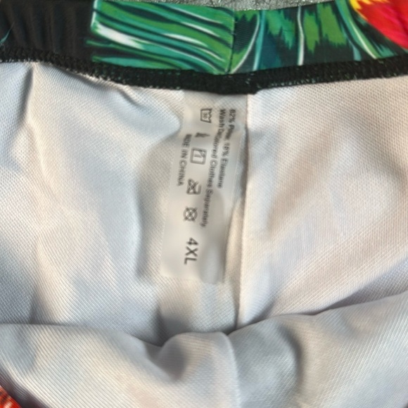 SHEIN Athletic Shorts Black and Red with Adjustable Drawstrings - Picture 12 of 12